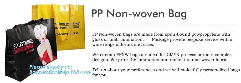 Logo Printed Tote Bag Foldable Reusable Shopping Folding Non Woven Bag With Handle,Foldable Eco Shopping Folding PP Non
