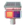 Buy cheap Red And Blue 5mm LED IP55 Solar Powered LED burst light for road safety from wholesalers