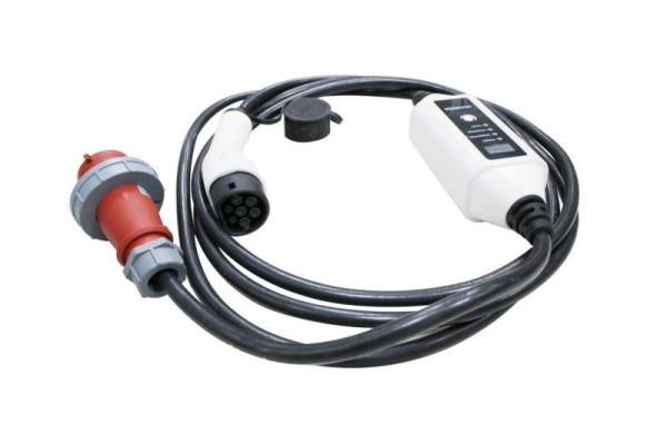 Buy cheap 22KW 3phase Portable EV Charger Type 2 Fast EV Charger 32Amp 400V from wholesalers