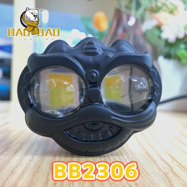 Buy cheap Black Lion Shape Metal Fog Light For Motocycle Headlight Bulb Wholesale from wholesalers