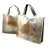 Buy cheap Promotional recycle Shining Non-woven handy bag with croco veins for packaging from wholesalers