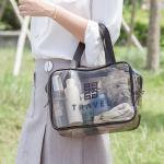 TRANSPARENT PVC STORAGE BAG PORTABLE INTERNET CELEBRITY PORTABLE WATERPROOF