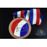 Buy cheap Musical Notation Sports Events American Metal Award Medals Soft Enamel Fillled With Copper Plating from wholesalers