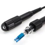 Fiber Optic Equipment with Waterproof Black Pdlc/Dlc Gyfjh G657A2 Sm 2core