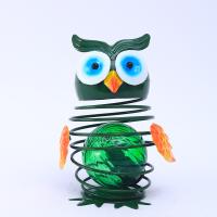 Buy cheap ODM Iron Solar Powered Owl Garden Ornament Decor Vivid And Cute product