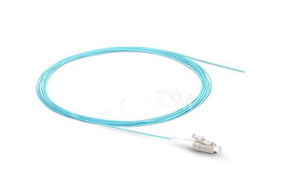 Buy cheap OM3 OM4 Fiber Optic Pigtail Cord LC UPC Simplex Single Mode Fiber Jumpers from wholesalers