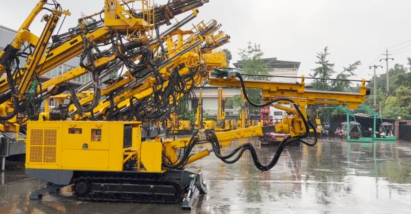 Buy cheap Underground Mining Equipment Hydraulic Rock Bolting Rig Underground Mining Drill from wholesalers