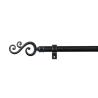 Buy cheap Cross Section Circular Shower Tension Curtain Rod Finials 25mm Simple Style from wholesalers