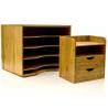 Buy cheap Desk Organizer Caddy for Office Supplies Pen Holder & Desk Accessories Bamboo Office Supplies from wholesalers