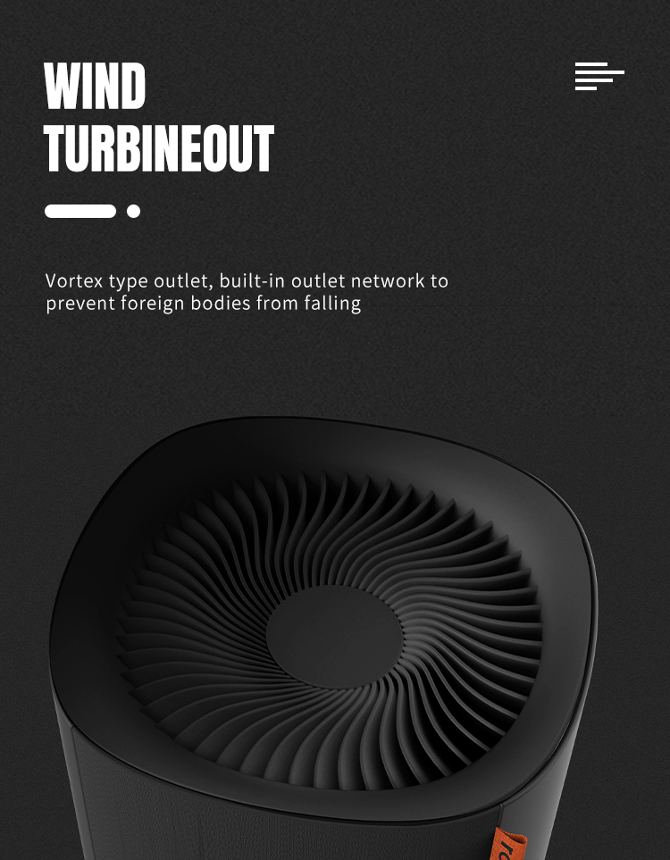 Desktop Deep UV Sterilizer PM2.5 Air Purifier Bluetooth Music Low Noise