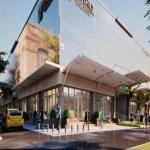 Steel structure shopping mall green energy saving hot sales prefabricated steel