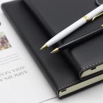 Office Stationery Business Ball Point Pen Twist Type Hotel Advertising Giveaways