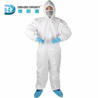 Buy cheap Anti Virus Antibacterial Full Body Disposable Coveralls product