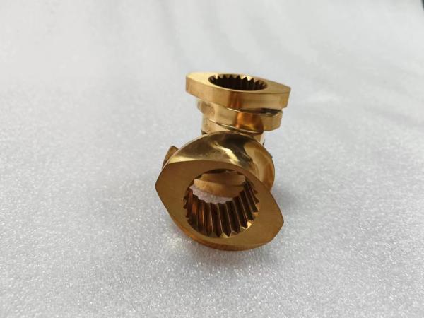 Buy cheap Brass Twin Screw Extruder Parts Kneading Blocks For Special Usage from wholesalers