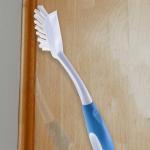 Grout Tile 25cm 62g Cleaning Scrub Brush Small Narrow Stiff Bristle Grip