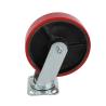 Buy cheap 100mm/150mm/200mm Swivel Brake PU Wheels Caster for Heavy Duty Cableway Trolley Hanger from wholesalers