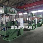 1900 Seismic Isolation Bearing Vulcanizing Press Machine with 800 mm Plate