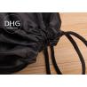 Buy cheap PP Rope Drawstring Cinch Backpack Promotional Black 210D Nylon Polyester from wholesalers