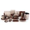 Buy cheap bespoken brown guest compedium folder factory for hotel guest supply from wholesalers