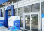 Transparent Outdoor Exhibition Tents Heat Resistant Glass Wall