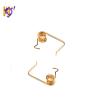 Buy cheap Small High Torque Gold Zinc Plating Carbon Steel Torsional Springs from wholesalers