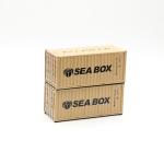 40gp 1:87 HO scale railway shipping sea container for model train railroad