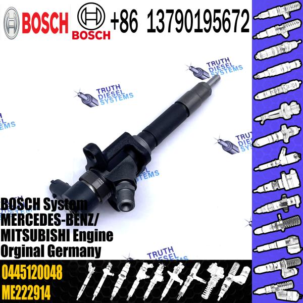0445120048/0445120049 common rail injector for MITSUBISHI 4M50 ME223750 Diesel