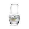 Buy cheap 1L handmade Glass Water Carafe With Tumbler from wholesalers
