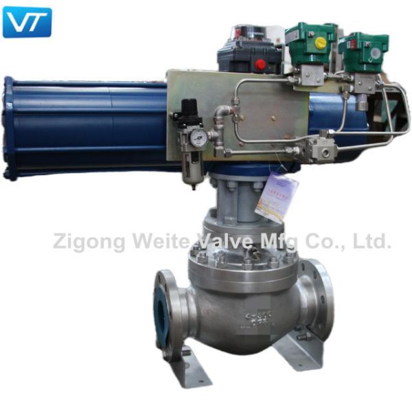 Buy cheap 4'' 300LB Body CF3 SDV Shutdown Valve Pneumatic Actuator Water Oil Gas Transporting from wholesalers