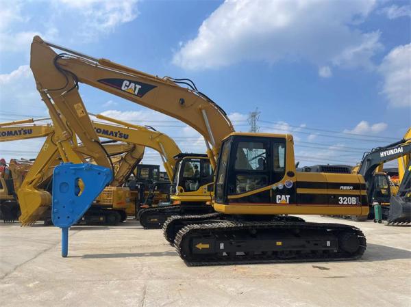 Buy cheap Used CAT 320BL Excavator With Hammer Second Hand Caterpillar 320 Excavator from wholesalers