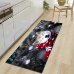 Animal Cute Dog Kitchen Floor Mats Home Entry Door Mat Water Absorbent