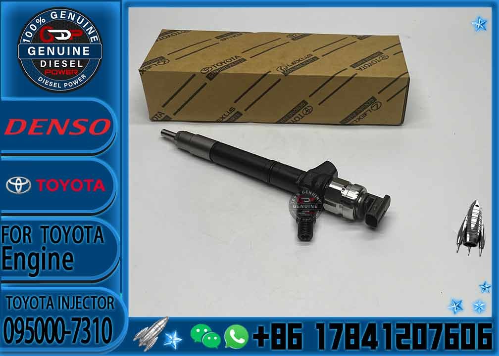 NEW 095000-7310 Fuel Injector 095000 7310 Common Rail Injector 0950007310 for Toyota Auris 2.0 d