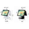 Buy cheap 15 Inch White Color Win XP 10 Windows Pos System With Hard Plastic Housing from wholesalers
