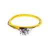 Buy cheap FCUPC 12 core Singlemode Fiber Optic Pigtail Staggered Or Same Length from wholesalers