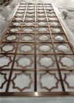 Brushed black titanium stainless steel screen , price stainless steel wall