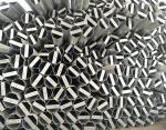 8M Octagonal Hot Dip Galvanized Steel Pole Metal Posts 135mm / 196mm Diameter