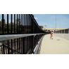Buy cheap Customized Black Zinc Steel Metal Garrison Fence Panels Maintenance Free from wholesalers