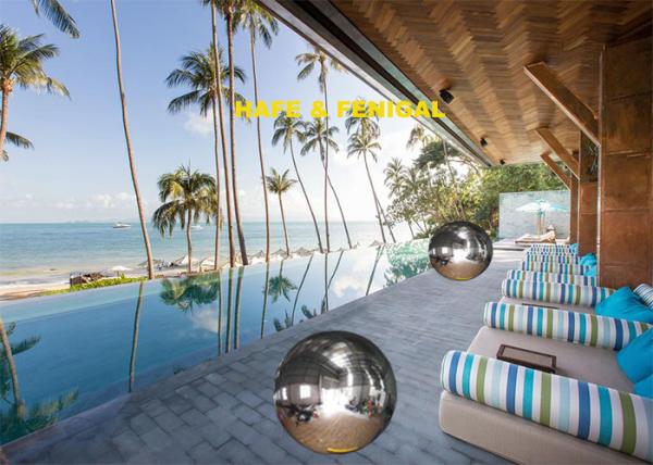 Buy cheap Luxury Resort 2.5m Inflatable Mirror Balloon Decoration from wholesalers
