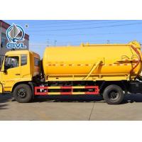 Buy cheap LHD SINOTRUCK HOWO 4X2 8tires 10M3 Sewage Sunction Trucks 266HP EUROII With Styer Axle and Italy Pto product