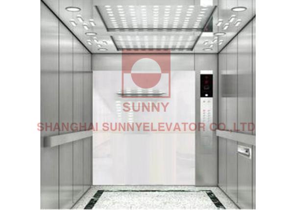 Buy cheap Stainless Steel Commercial Hospital Elevator Medical Bed Elevators VVVF Control System from wholesalers