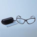 CO2 10600nm OD6 Laser Safety Goggles Polycarbonate With Frame 55