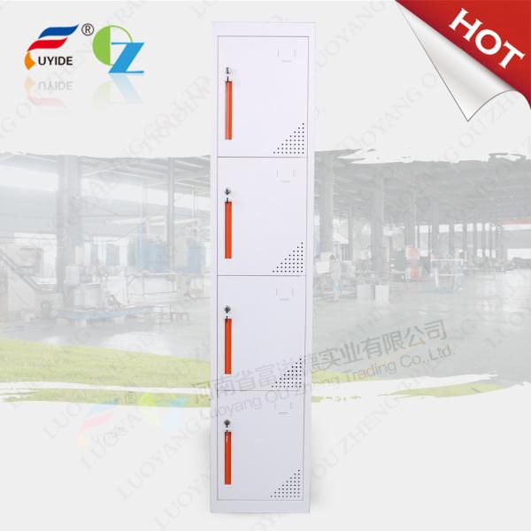 Buy cheap four door steel cabinet locker FYD-G004,H1850XW380XD450mm, white color, CRS Material from wholesalers