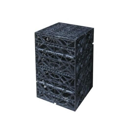 Buy cheap Black Plastic Geocellular Infiltration Drainage Box For Rainwater Collection from wholesalers
