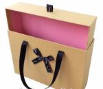 Custom printed luxury black paper cardboard folding magnetic clothing gift box