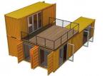 Buy cheap Topshaw Container House Luxury 40ft Prefab Shipping Container Houses with Kitchen Bathroom for sale Philippines from wholesalers