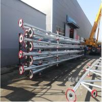 Buy cheap Hot Dip Galvanized Steel Space Frame Truss S355JR Decoiling Rigid product