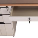 0.5-1.5mm Thickness Study Latest Steel Executive Desk Modern Office Table