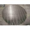 Buy cheap SS304 Vane Pack Mist Eliminator Diameter 4200mm Chevron Plate Demister from wholesalers