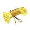 Buy cheap 10mm x 30m high strong yellow 12 strand synthetic winch rope uhmwpe line from wholesalers