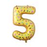 Buy cheap Doughnut Party Foil Balloon Children'S Birthday Party 32 Inch Foil Number Balloons from wholesalers